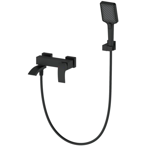 Смеситель для ванны Wonzon & Woghand Fit WW-88639009-MB настенный черный