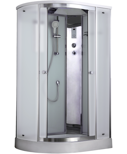 Душевая кабина Timo Comfort T-8802RF 120х85 асимметричная с крышей ориентация правая