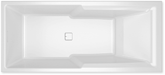 Ванна акриловая Riho STILL SHOWER B103001005 180х80 пристенная прямоугольная без ножек