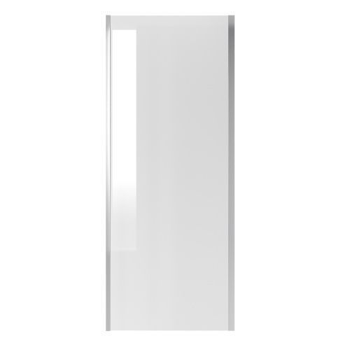 Боковая стенка Niagara Nova NG-A100-34 100х195 стекло прозрачное профиль хром глянцевый