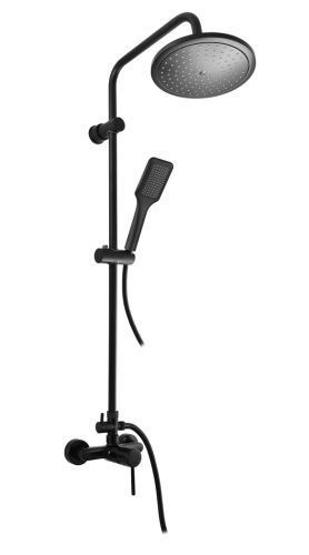 Смеситель для душа SEINA SE982.5/3CMAT встраиваемый черный матовый