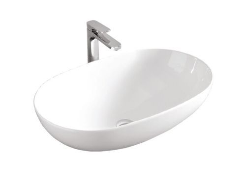 Раковина керамическая Artceram La Ciotola LCL002 01 00 70х40 накладная цвет белый без отверстий под смеситель