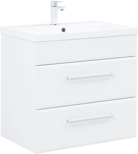 Тумба под раковину Aquanet Лукка 00302397 74х47х67 напольная/подвесная цвет белый