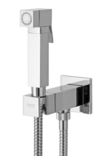 Гигиенический душ со смесителем Remer Q64 хром