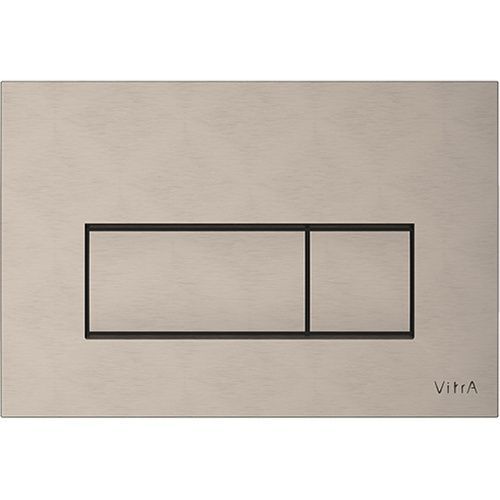 Клавиша смыва механическая Vitra Root Square 740-2395 цвет никель