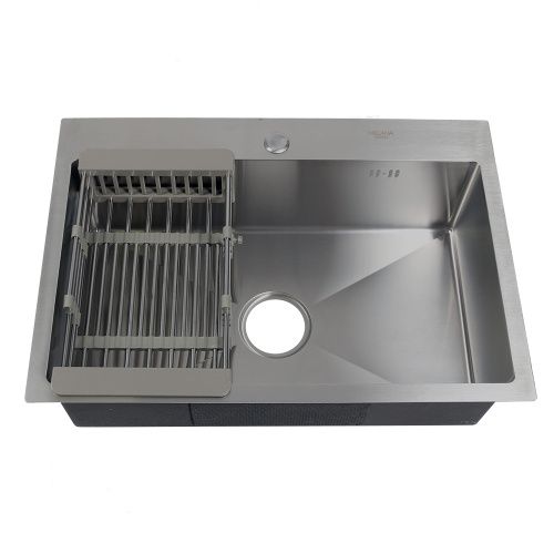 Кухонная мойка Melana ProfLine H6545 сатин 65х45 цвет сатин поверхность матовая