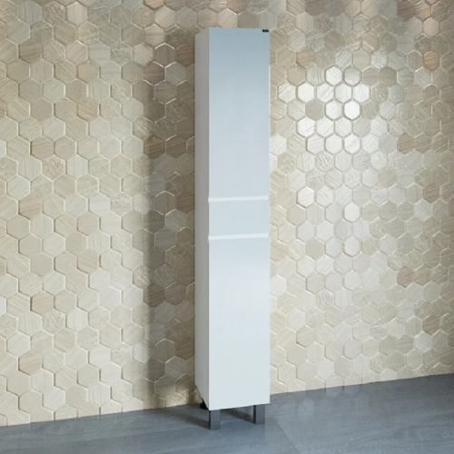 Шкаф-пенал СанТа Марс 700247 30х30х180 напольный цвет белый