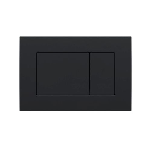 Клавиша смыва механическая Berges АТОМ 049225 цвет черный матовый