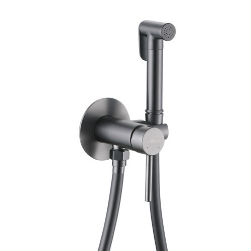 Гигиенический душ со смесителем ABBER Wasser Kreis AF8125NG никель