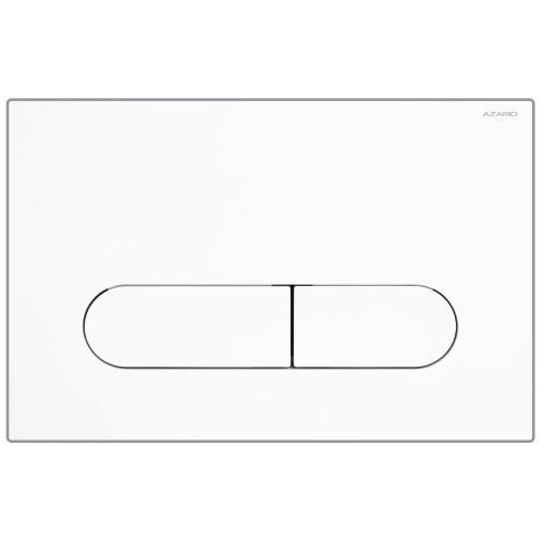 Клавиша смыва механическая Azario AZ-004.01 цвет белый глянцевый