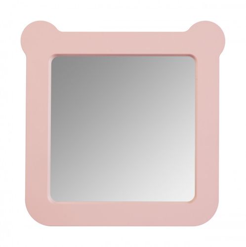 Зеркало в ванную Aquaton Каспер 1A283402CR1E0 51х51 цвет розовый