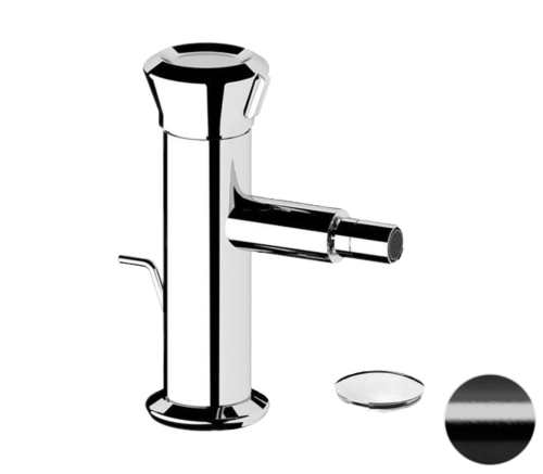 Смеситель Remer Element ET20CFP на биде черный брашированный хром