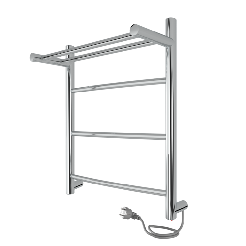 Полотенцесушитель Indigo ARC с полкой LCAE50-40PR 43х50 электрический хром