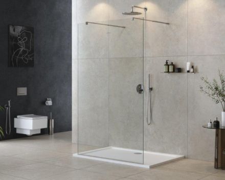 Душевая перегородка Cezares LIBERTA LIBERTA-L-2-130-C-Cr 130х195 стекло прозрачное профиль хром глянцевый