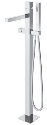 Смеситель Cezares CZR CZR-B-VDPQ-01 напольный хром