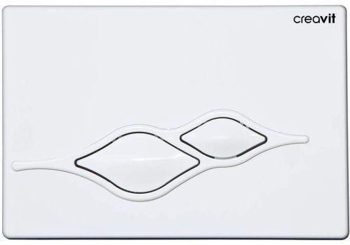 Клавиша смыва механическая Creavit GP1001.00 цвет белый