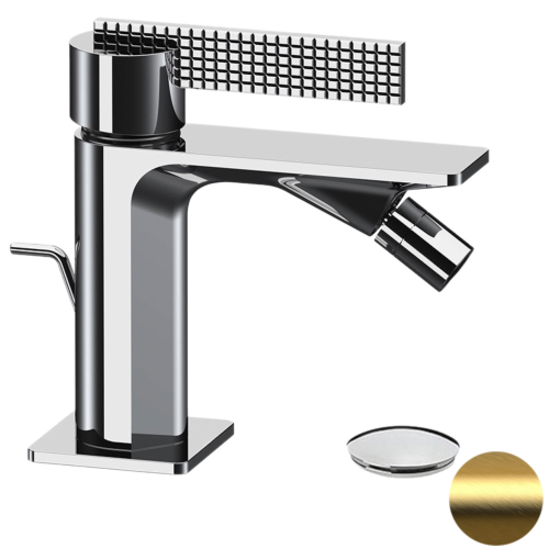 Смеситель Daniel Club ANC604DP на биде брашированное золото