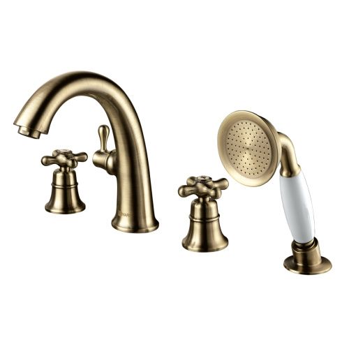 Смеситель для ванны LeMark Vintage LM2841B на борт ванны бронза