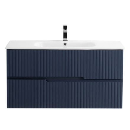 Тумба под раковину Cezares DUET DUET-1000-2C-SO-GR-P 97х45х50 подвесная цвет серый