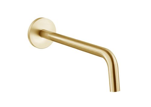 Излив Paffoni Light ZBOC139HGSP настенный золото