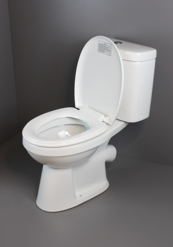 Унитаз напольный с бачком Creo Сeramique PROJECT COMBO-PR1002X белый с сиденьем с микролифт душевой смыв