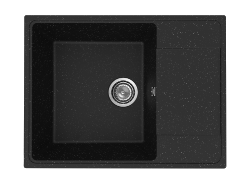 Кухонная мойка Uperwood ECON UPD-202 4010202107 65х50 цвет черный
