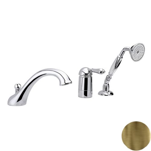 Смеситель Nicolazzi El Capitan 3414BZ75 на борт ванны бронза