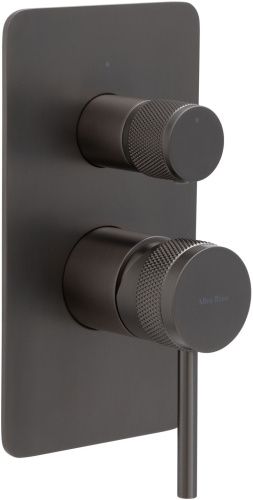 Смеситель для ванны с душем Allen Brau Priority 5.31011-MG встраиваемый в стену серый