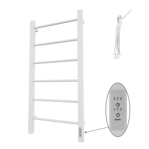 Полотенцесушитель Altasan Каталея КаталеяСП4080БМ подвесной 40х81 электрический белый матовый