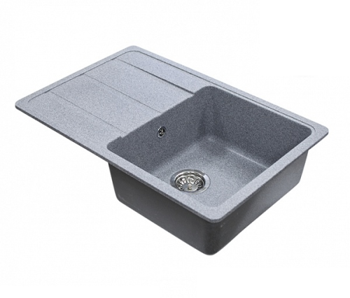 Кухонная мойка Aquaton Аманда 1A712832AD230 78х51 цвет серый поверхность матовая