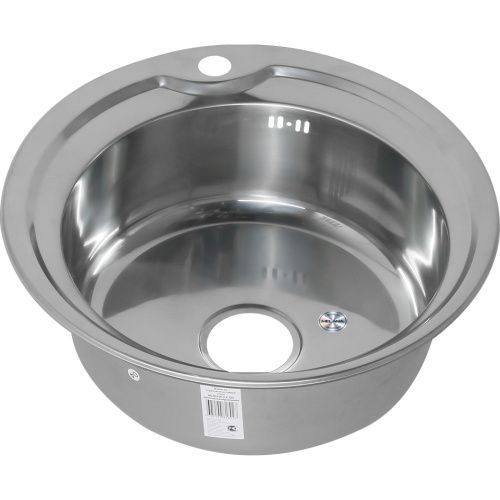 Кухонная мойка Melana 018a N(*15) 51х51 цвет хром поверхность глянцевая