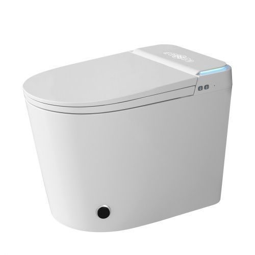 Унитаз приставной Abber Bequem AC1117S белый с сиденьем микролифт импульсный смыв