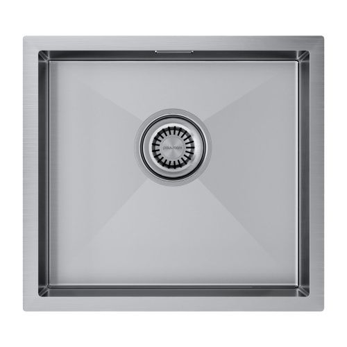 Кухонная мойка Paulmark ALLER 48 UNI PM804844-BS 43х39 цвет брашированная нержавеющая сталь поверхность матовая