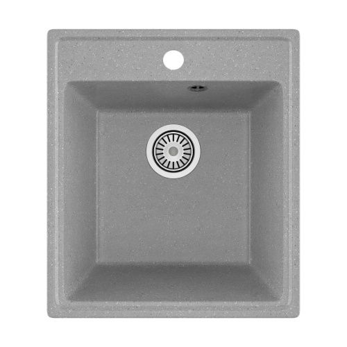 Кухонная мойка Maretti Kitchen 425 KT425-GR 43х49 цвет серый поверхность матовая