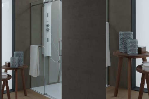 Душевая дверь Kolpa-San VIRGO 513160 160х200 стекло прозрачное профиль серебро