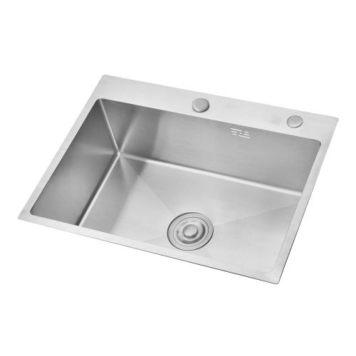 Кухонная мойка Azario SABRINA AZS6050S 60х50 цвет серебро