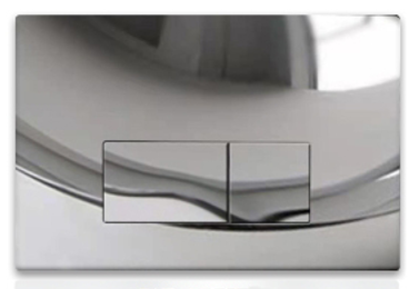 Клавиша смыва механическая CeramaLux BC-015 цвет хром