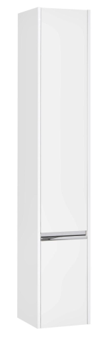 Шкаф-пенал Aquaton Капри 1A230503KP01R 30х27х163 подвесной цвет белый