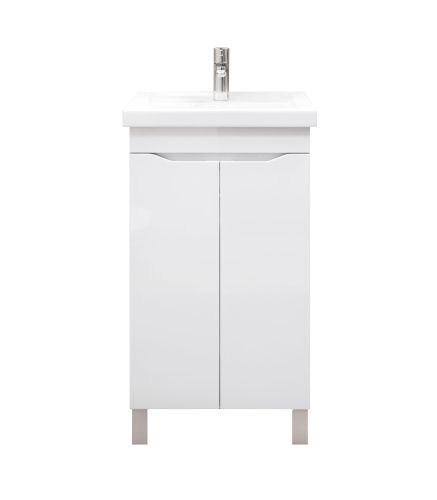 Тумба под раковину Vigo Grani tn.GRI.FOS.50.2D 51х39х70 напольная цвет белый