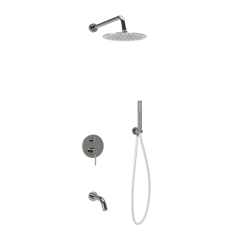 Душевая система Sancos Select SC3004CH встраиваемая в стену