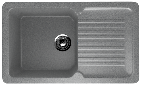 Кухонная мойка Ulgran Classic U-506-309 77х50 цвет темно-серый