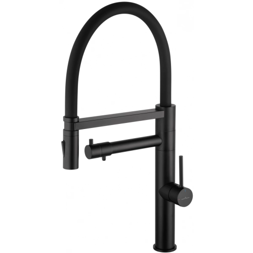 Смеситель для кухни Wonzon & Woghand WW-88458007-MB на мойку черный