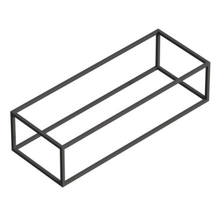 Каркас под раковину Cezares CADRO CADRO-120/46/30-1C-SO-MET-ST