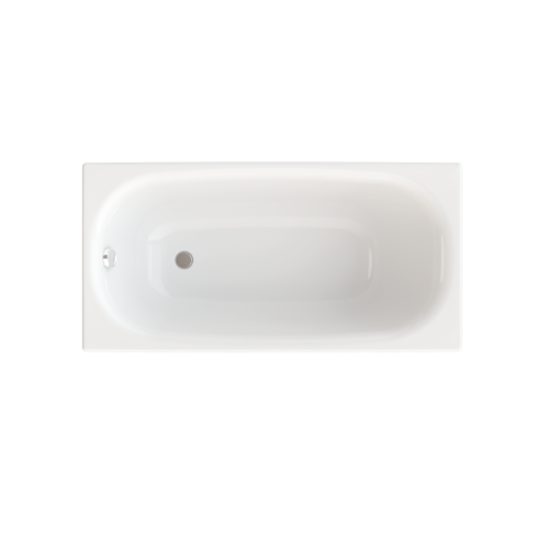 Ванна акриловая Тритон Ультра Щ0000017118 140х70 пристенная прямоугольная без ножек и каркаса