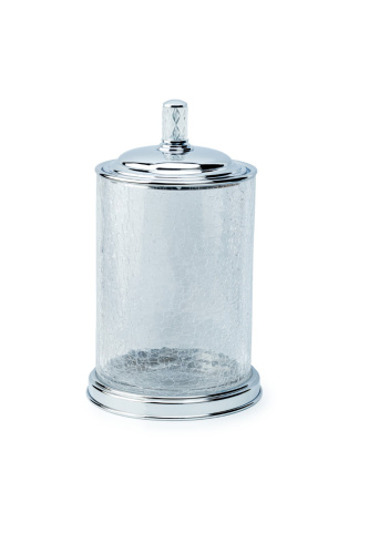 Ведро мусорное Boheme Murano Cristal 10914-CRST-CH