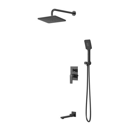 Душевая система Grossman Classic 501.K35.04.210 встраиваемая в стену цвет черный