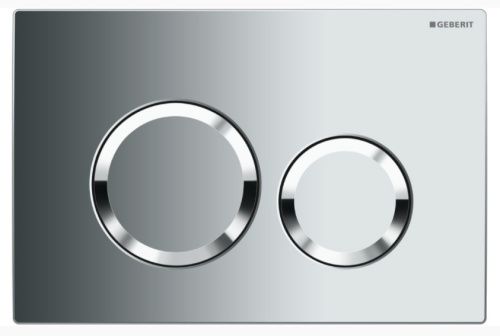 Клавиша смыва механическая Geberit Delta 115.127.21.1 цвет хром глянцевый