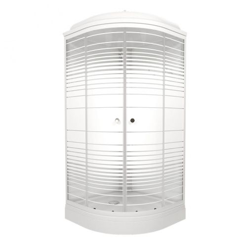 Душевая кабина Тритон Полосы Щ0000061842 90х90 четверть круга с крышей ориентация универсальная