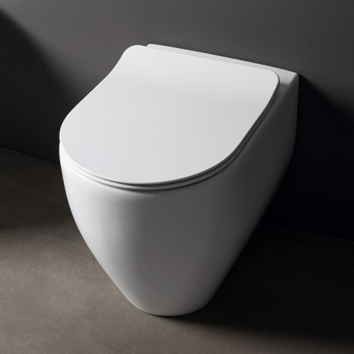 Чаша унитаза напольная Kerasan FLO 311901 цвет белый без сиденья безободковая