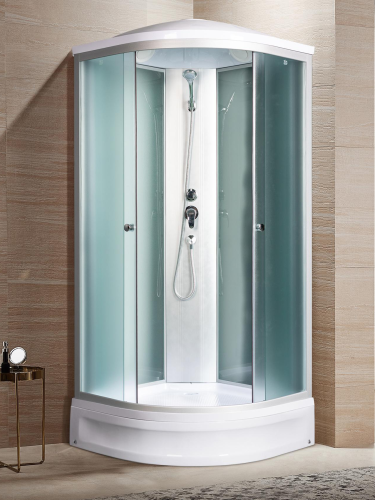 Душевая кабина River NARA LIGHT XL 90/24 MT -10000006220 90х90 четверть круга с крышей ориентация универсальная